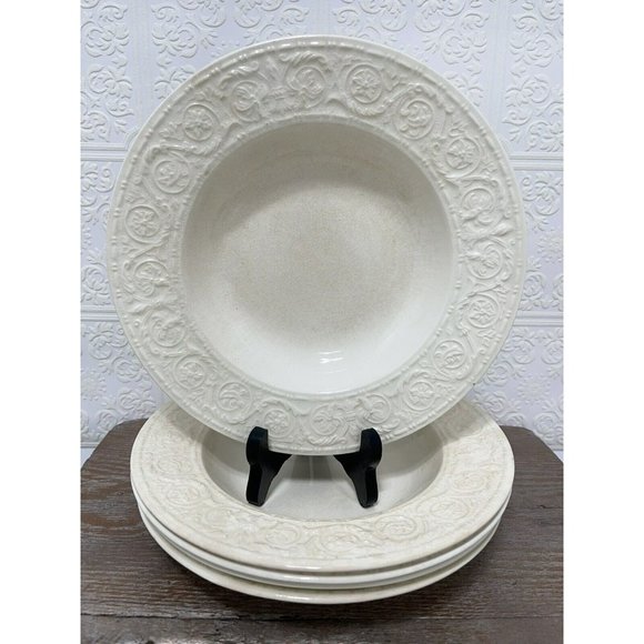 Devon Ware Fieldings Stoke on Trent Florentine Shallow 8 1/2 In Bowls (Set of 5) - Picture 1 of 13